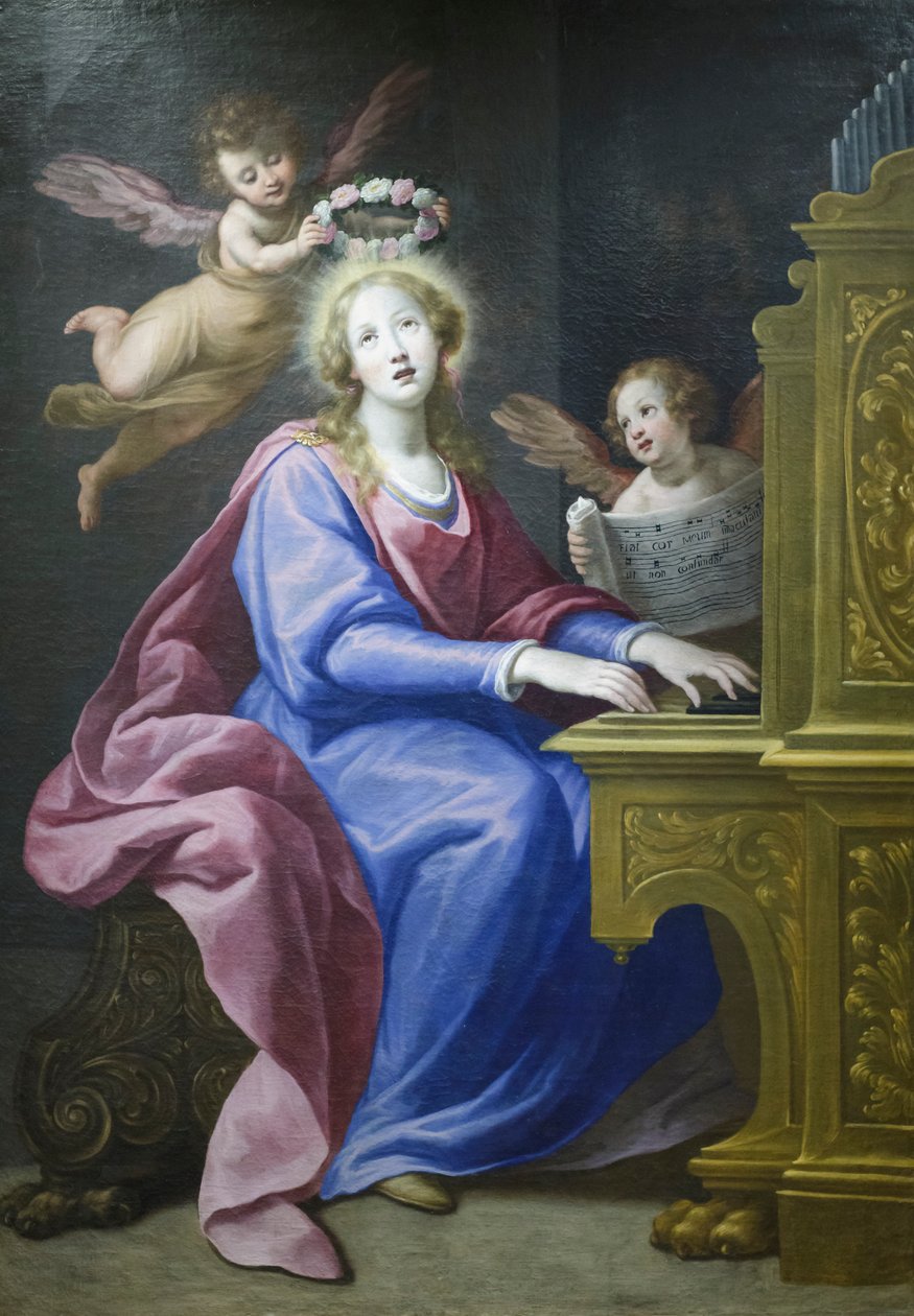 Sainte Cécile - Matteo Rosselli