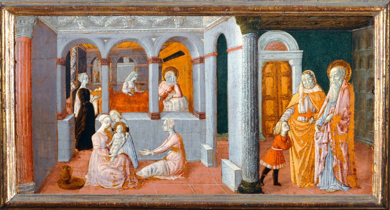 La Naissance de la Vierge … - Matteo di (attr.to) Giovanni