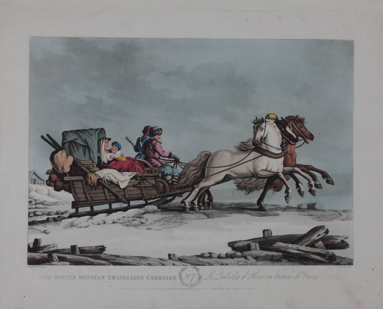 La voiture de voyage russe d