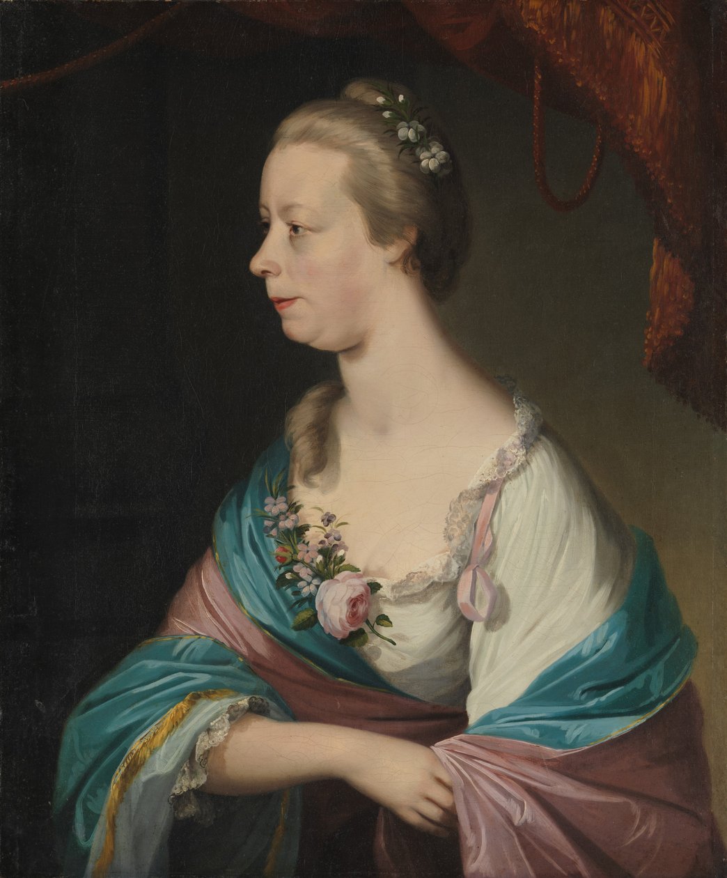 Christiana Stille Keen, vers 1769 - Matthew Pratt