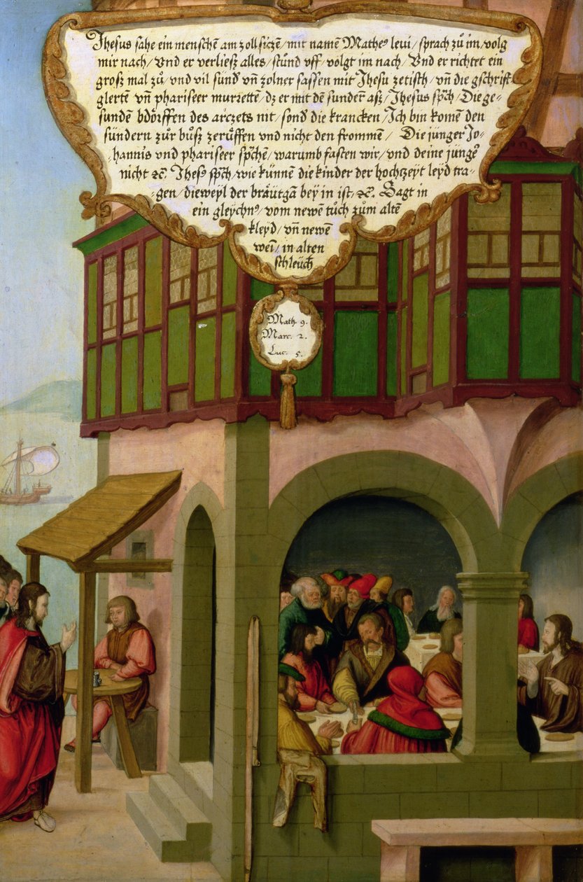 Jésus mangeant avec les collecteurs d