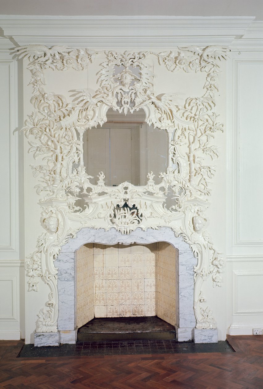 Cheminée, 1752 - Matthias Lock