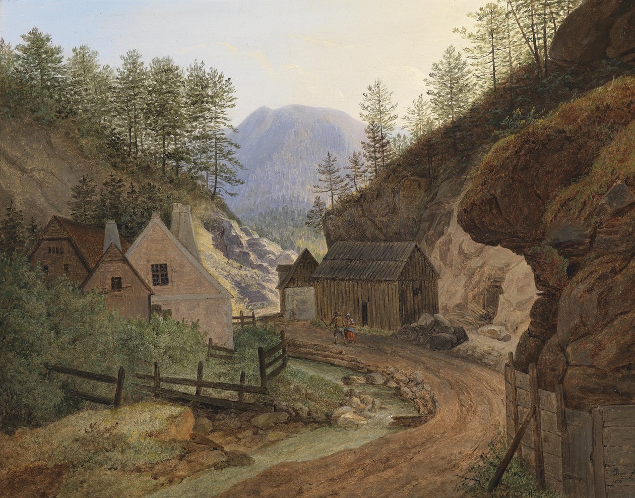 Moulin près de Schottwien - Matthias Rudolf Toma