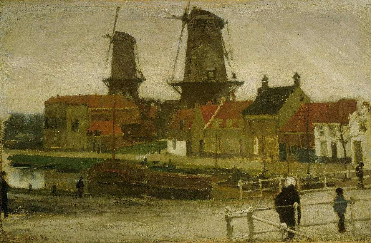 Un coin de La Haye - Matthijs Maris