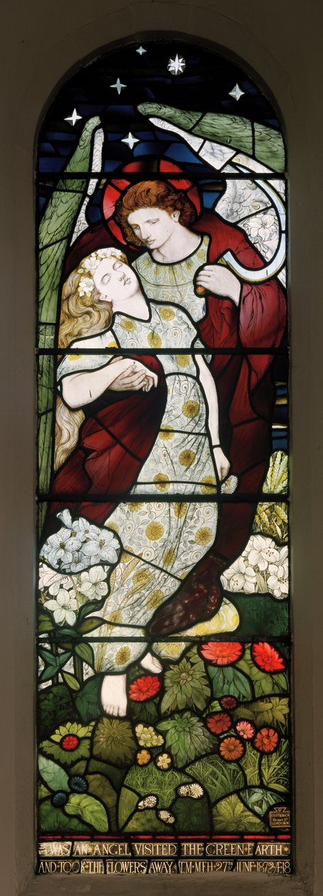 Ange de la mort, Église de St John the Evangelist, Birtley - Matthijs Maris
