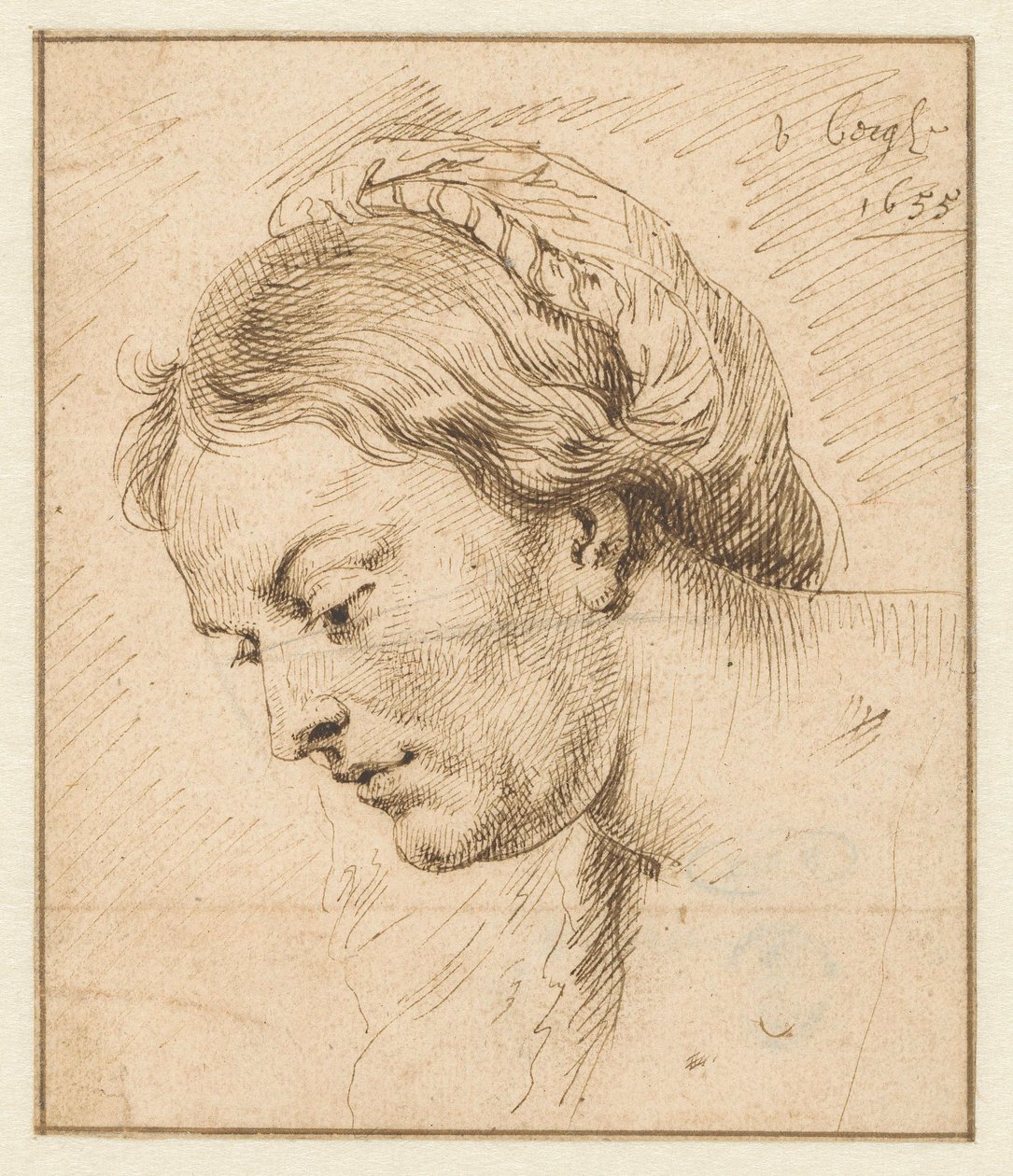 Tête de femme - Matthys van den Bergh