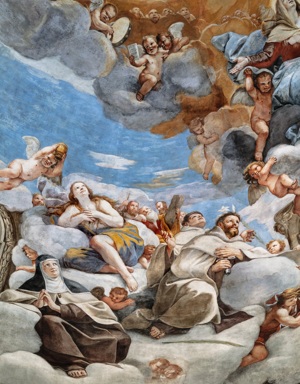 Paradis (détail) - Mattia (1613 99) Preti