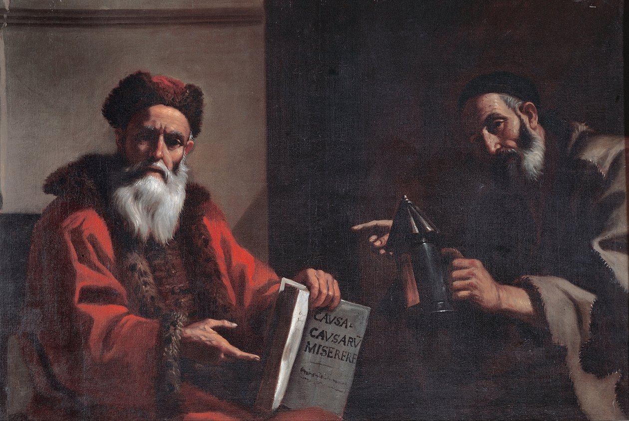 Diogène et Platon, 1649 - Mattia Preti