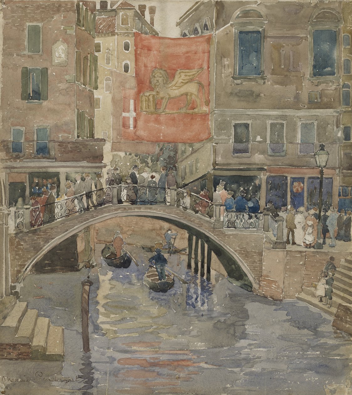 Venise, c.1898-99 - Maurice Brazil Prendergast