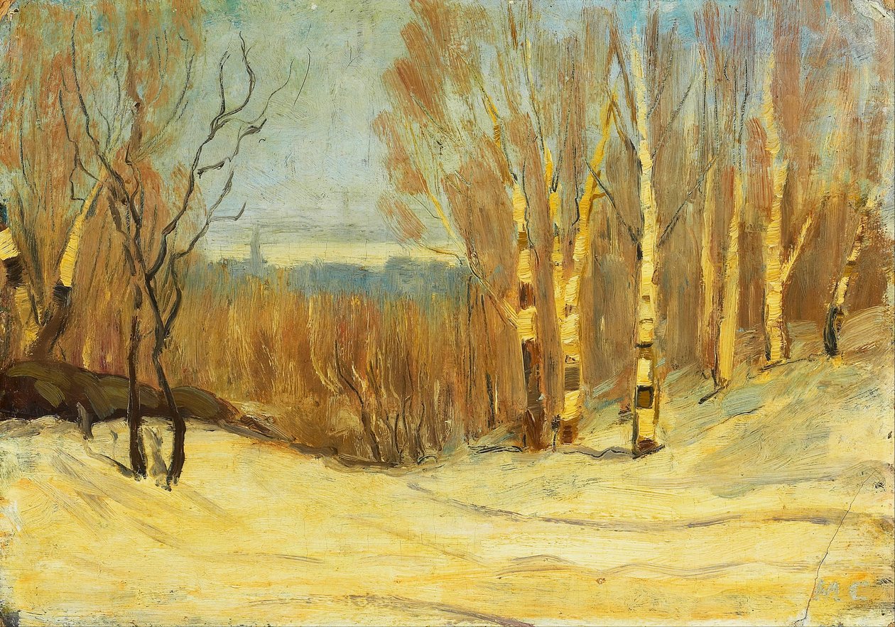 Hiver près de Montréal - Maurice Galbraith Cullen
