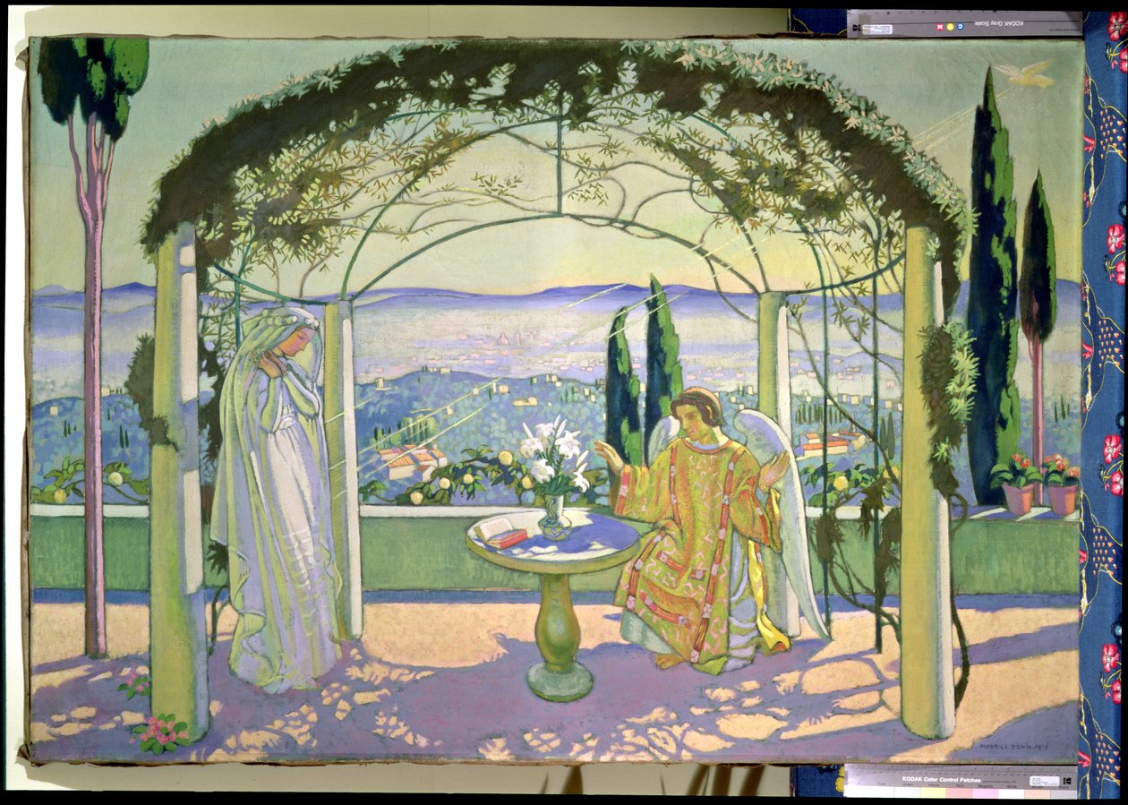 Annonciation à Fiesole, 1919 - Maurice Denis