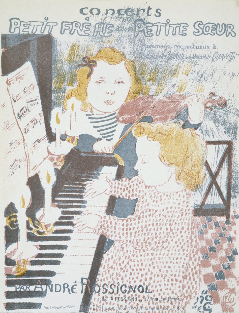 Concerts pour le petit frère et la petite sœur - Maurice Denis