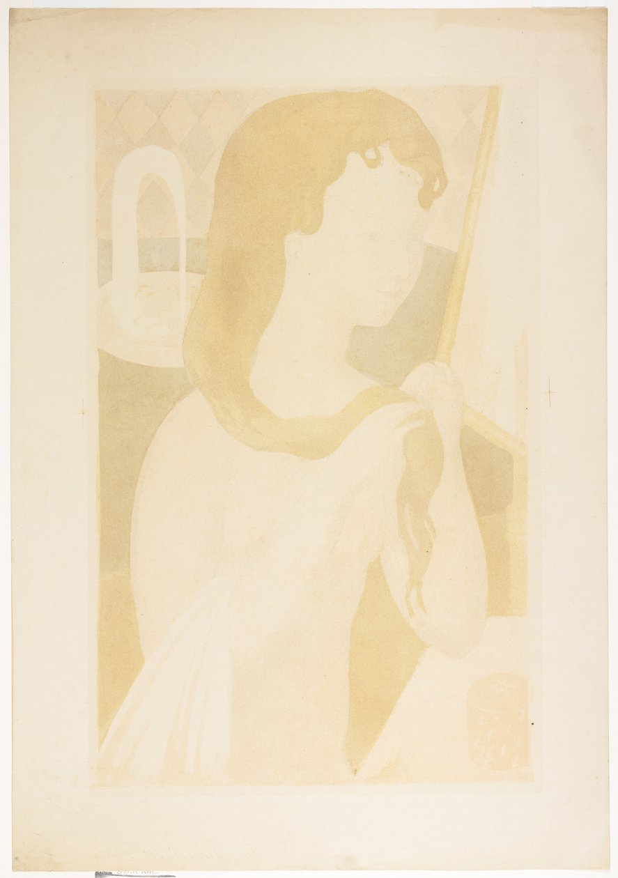 Jeune fille à sa toilette - Maurice Denis