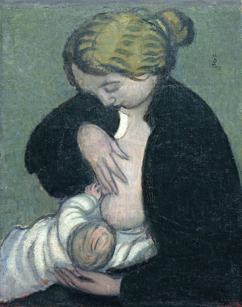 Mère en chemise noire, 1895 - Maurice Denis