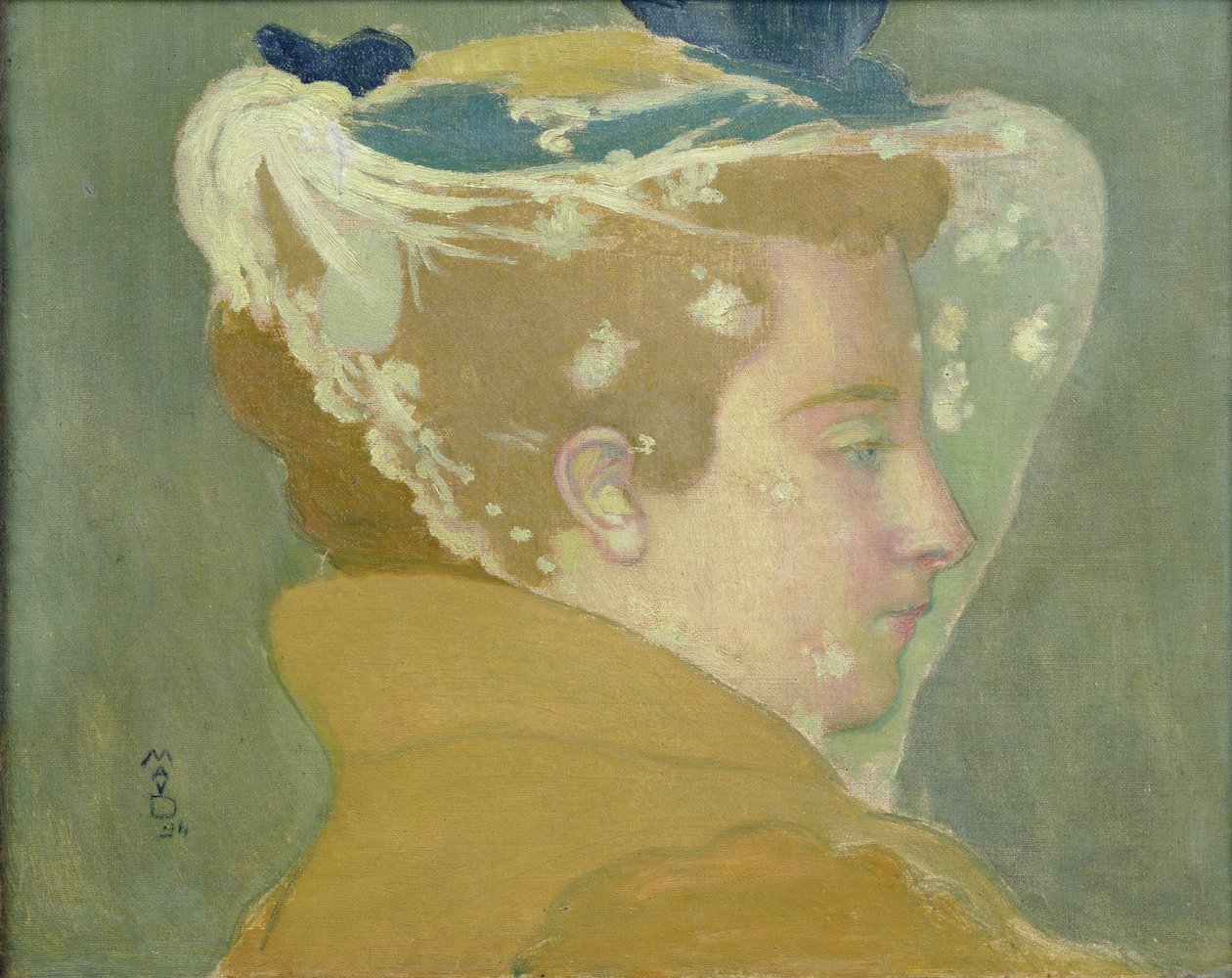 Portrait de Marthe avec un voile blanc, 1894 - Maurice Denis
