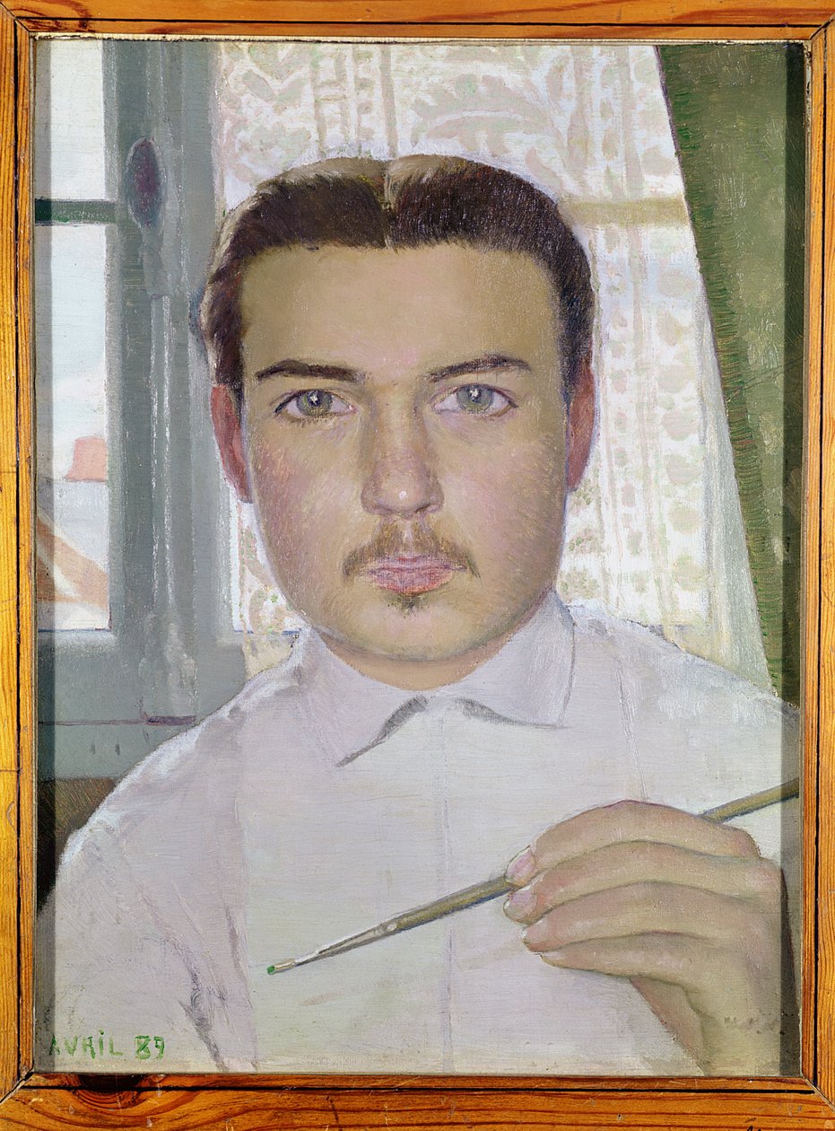 Autoportrait à 18 ans, avril 1889 - Maurice Denis