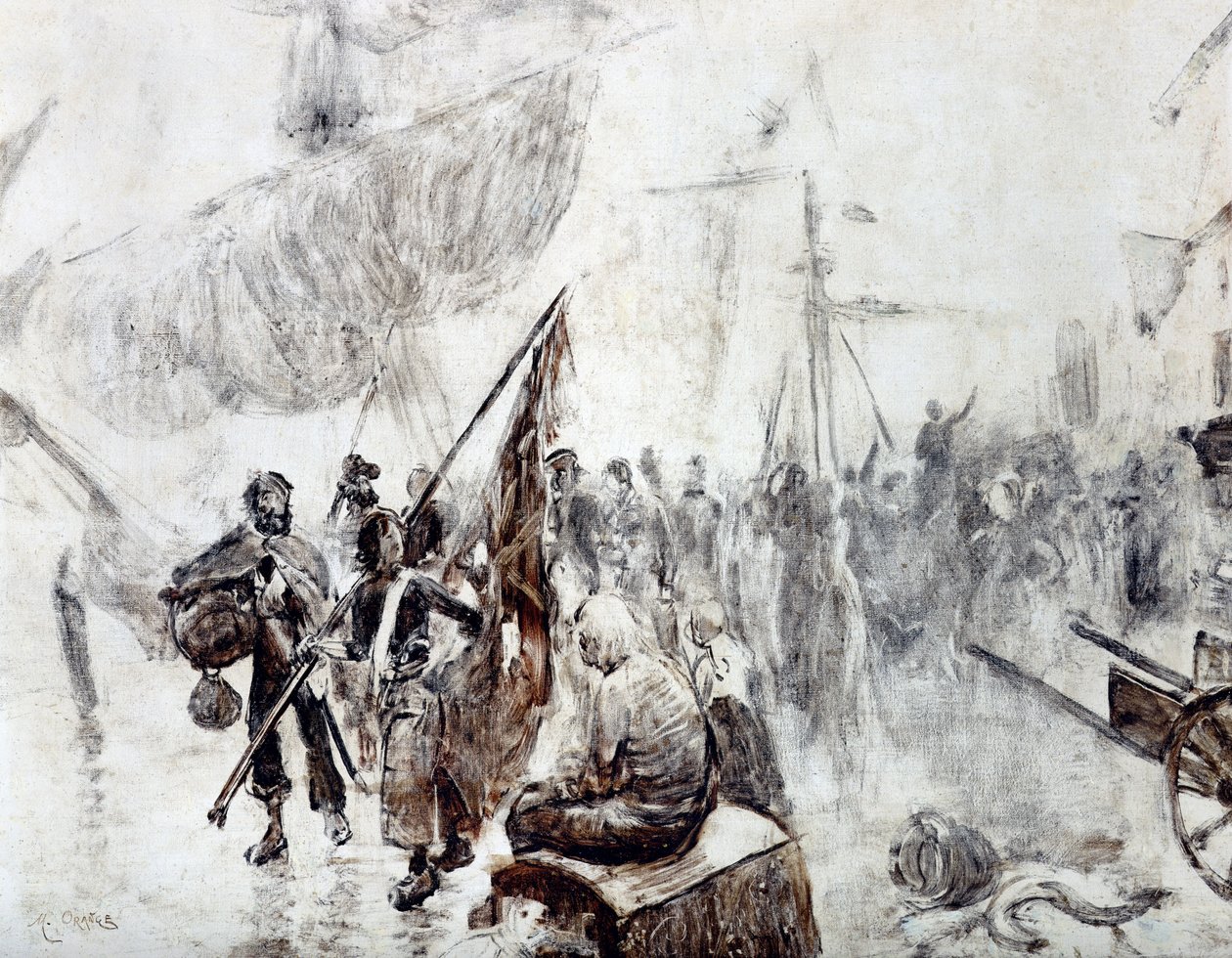 Le Retour des corsaires - Maurice Henri Orange