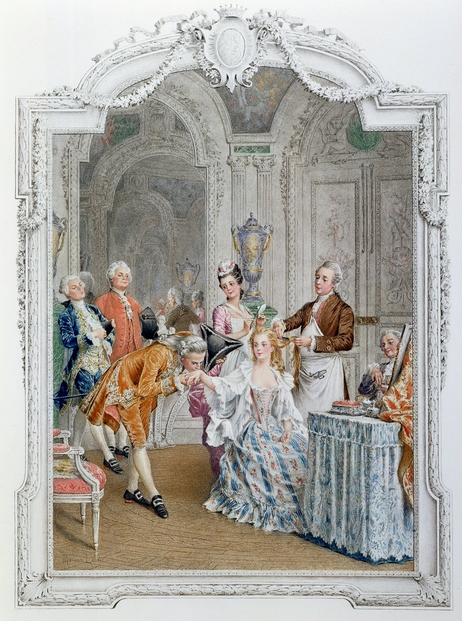 La Toilette, illustration de 