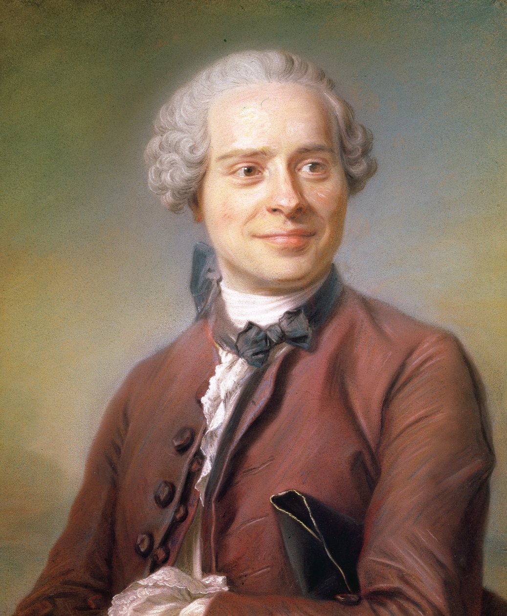 Portrait du philosophe, écrivain et mathématicien français, Jean Le Rond d