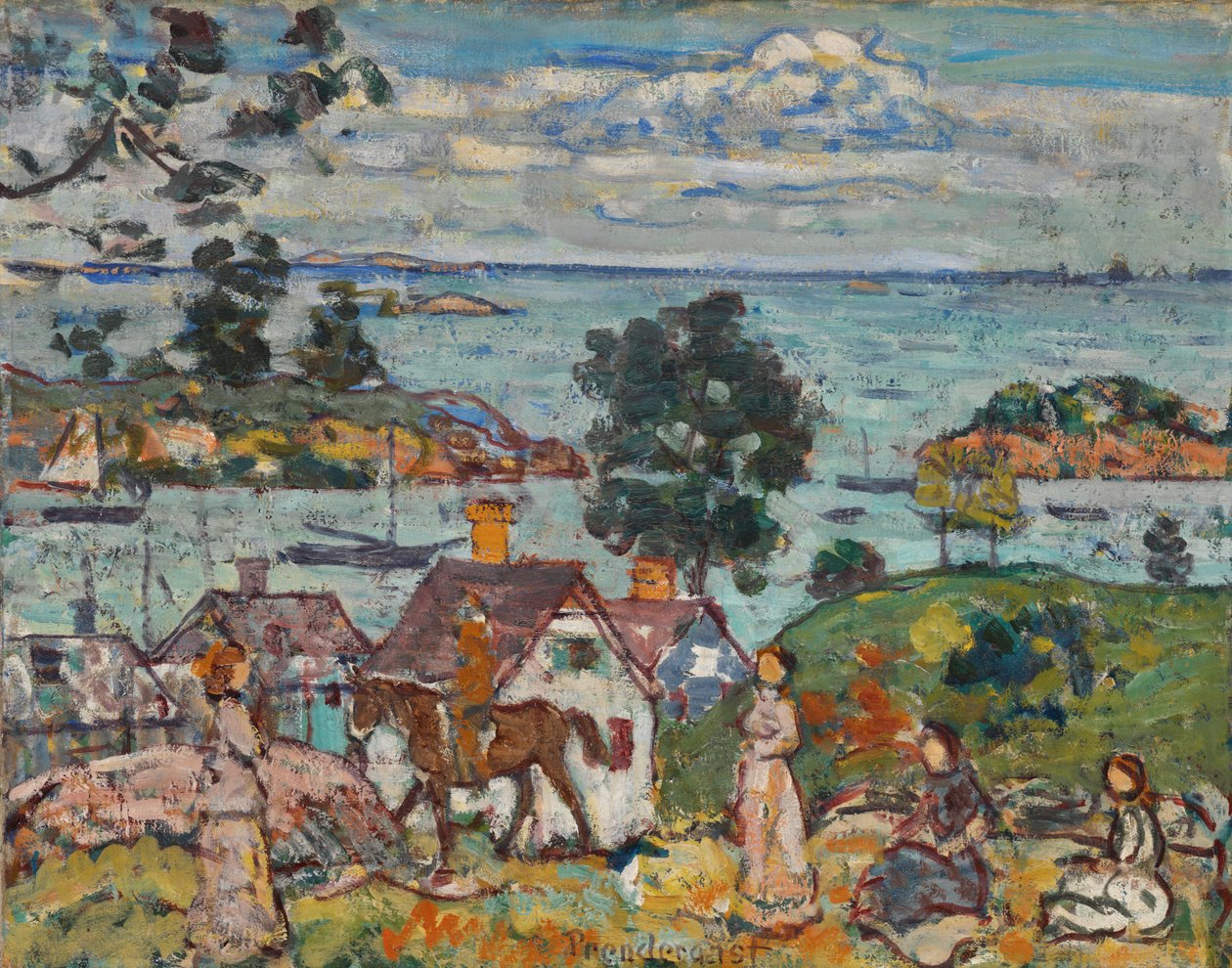 Port de Gloucester - Maurice Brazil Prendergast