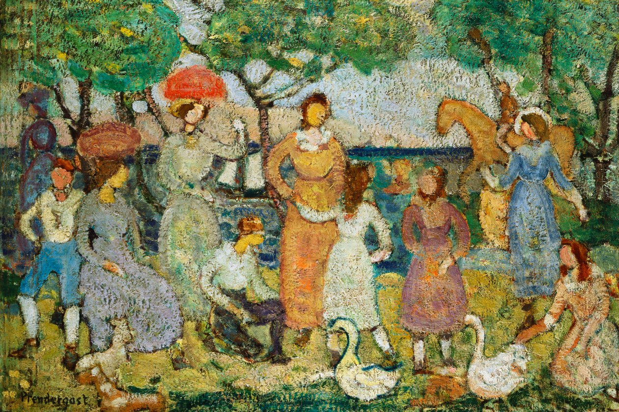 Promenade #2 - Maurice Brazil Prendergast