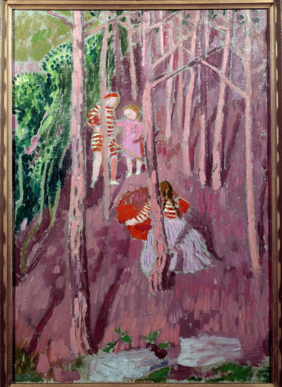 Enfants dans le Bois de Silencio - Maurice Denis