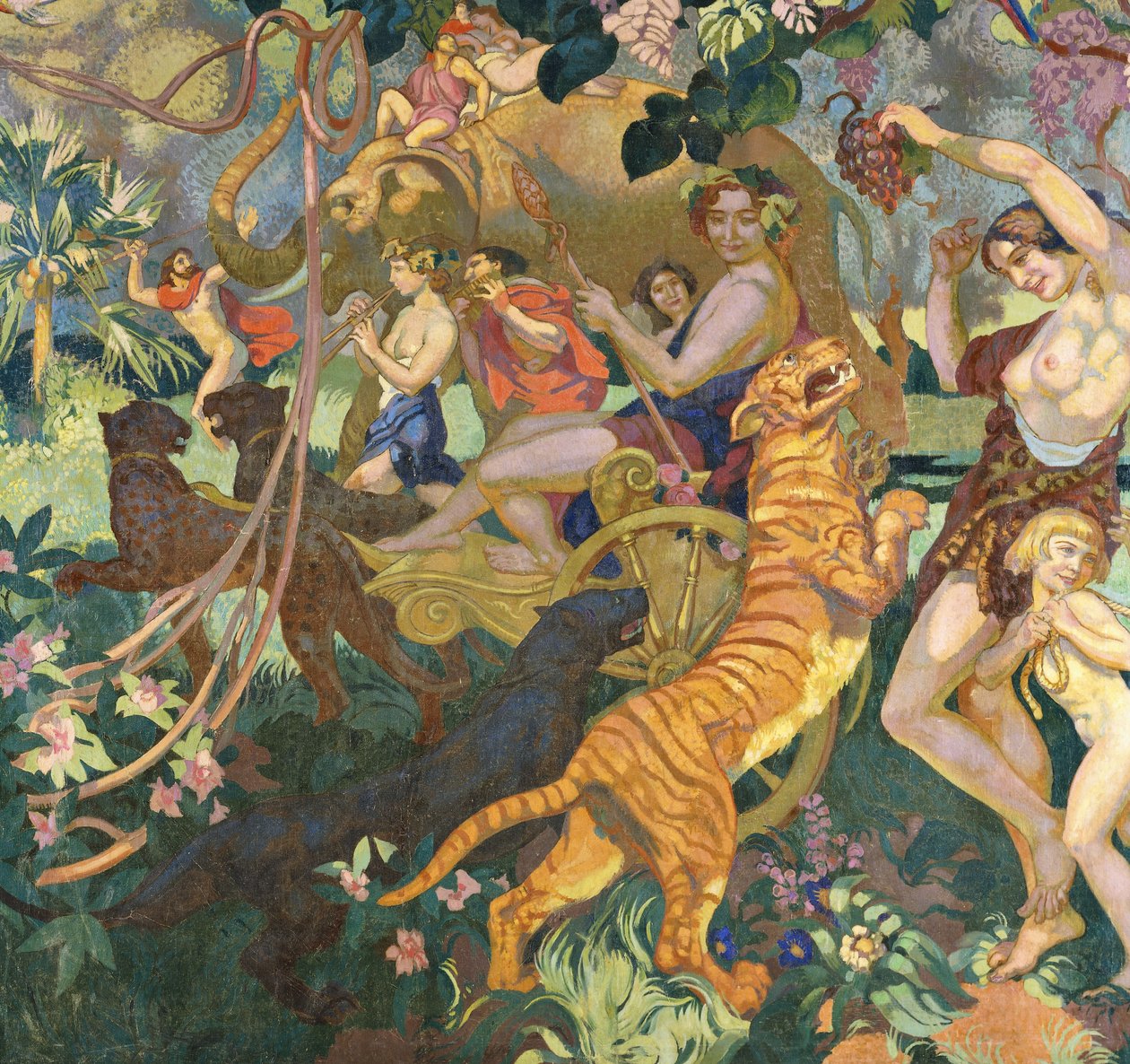 Le Bacchanale du Tigre Royal - Maurice Denis