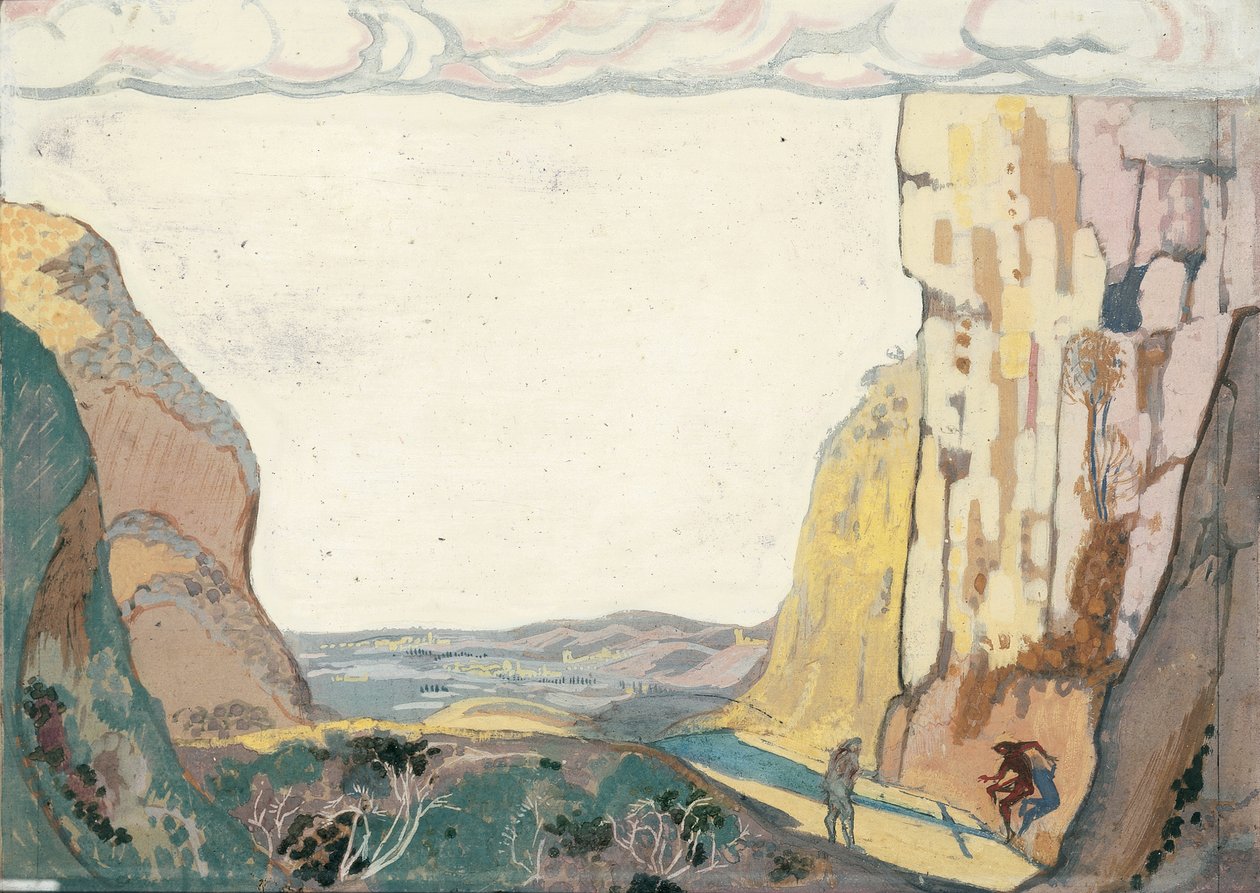 La Rue de la Tentation - Maurice Denis