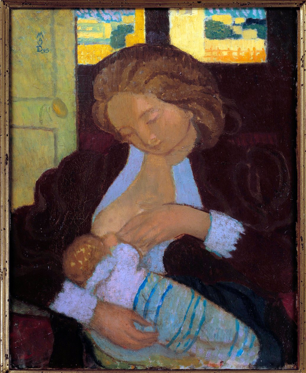 Jeune femme allaitant XXe siècle - Maurice Denis