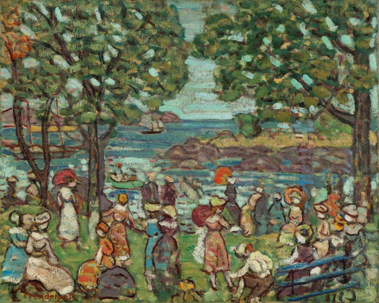 Crique de Salem - Maurice Brazil Prendergast