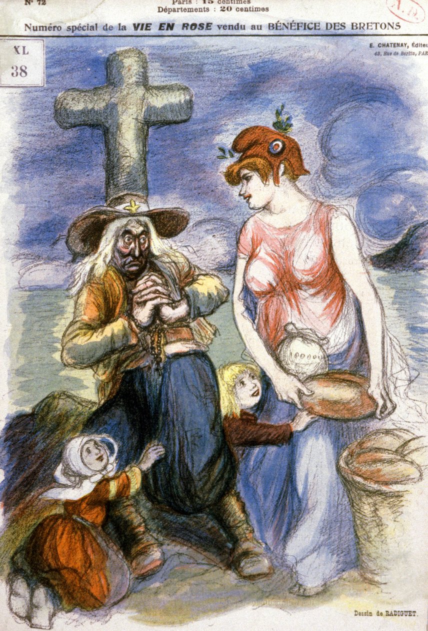 Famine en Bretagne - Maurice Radiguet