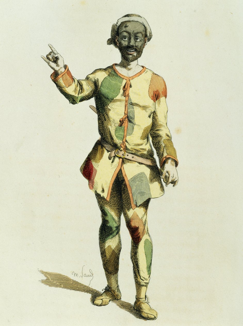 Arlequin en 1570 - Maurice Sand