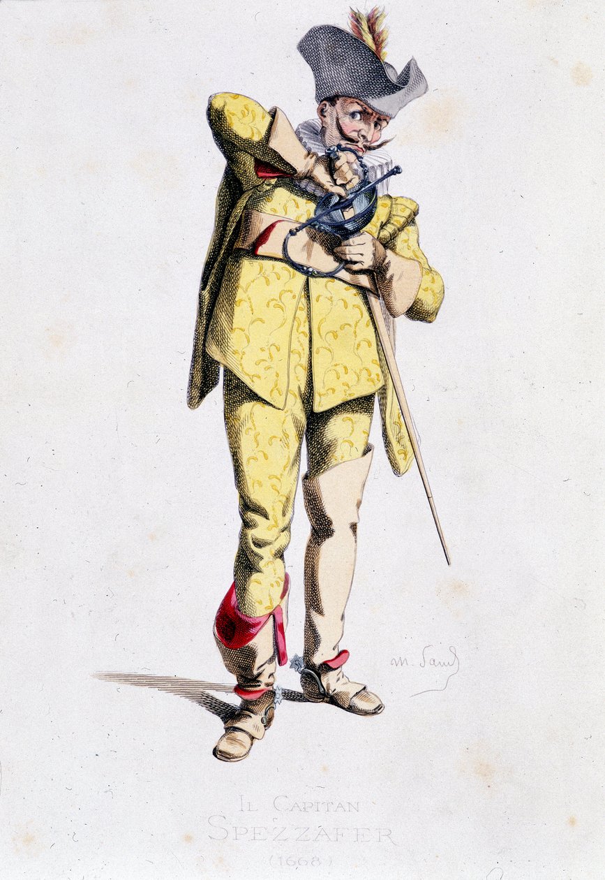Il Capitan Spezzafer (Capitaine Fracasse) - Maurice Sand
