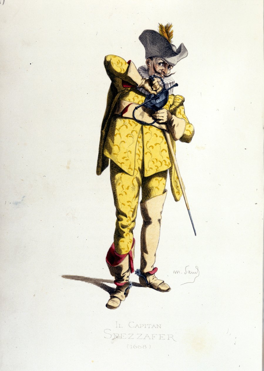 Le Capitan Spezzafer (Capitaine Fracasse) - Maurice Sand