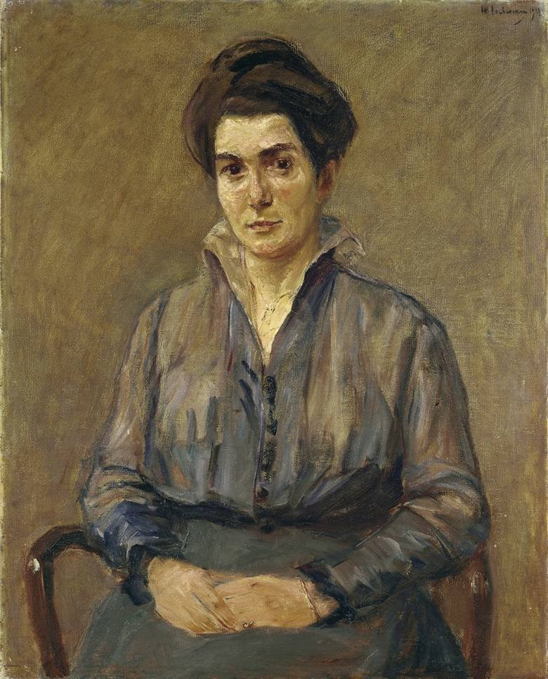 Portrait de Cäcilie Markus - Max Liebermann