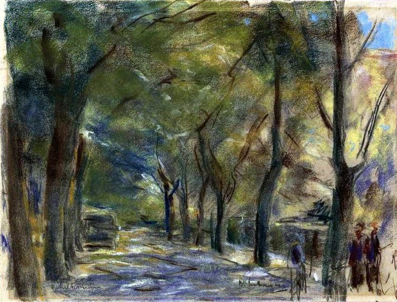 Rue Colomier à Wannsee - Max Liebermann