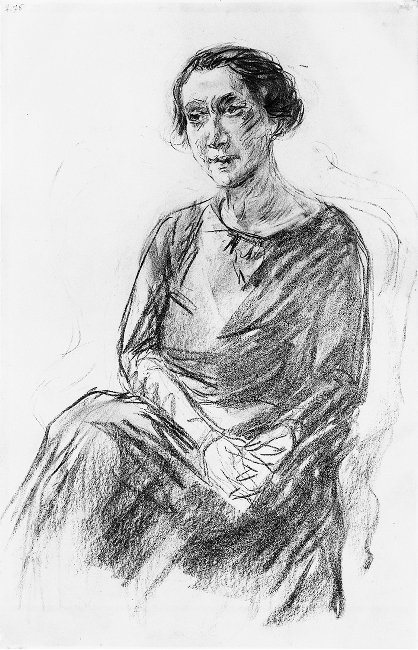 Frau Irene Triesch - Max Liebermann