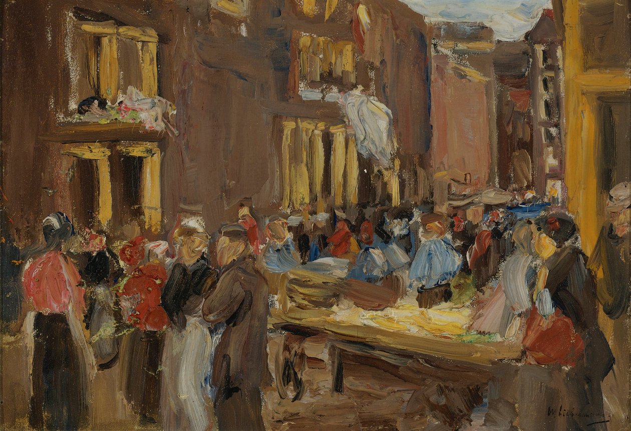 Rue des Juifs à Amsterdam - Max Liebermann