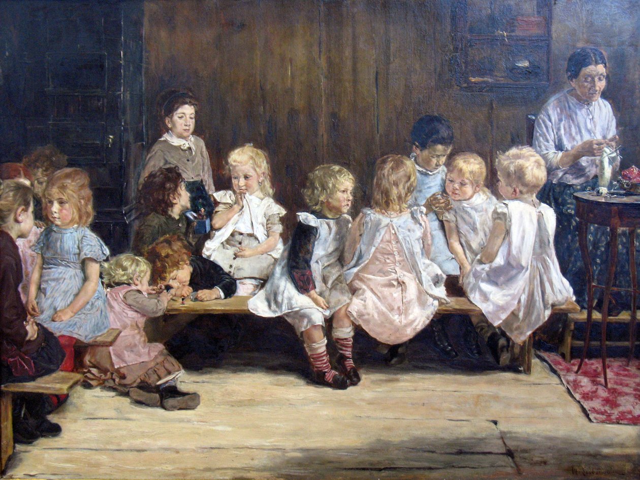 École maternelle à Amsterdam - Max Liebermann