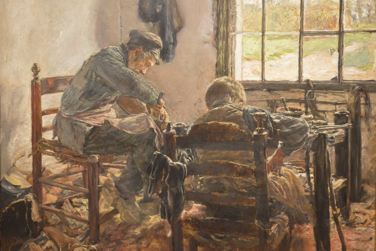 Atelier de cordonnier - Max Liebermann