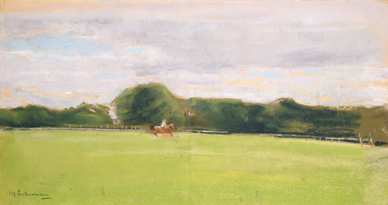 Le terrain de polo dans le parc de Jenisch, 1902 - Max Liebermann