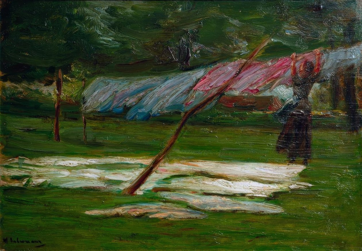 Sécher le linge – Blanchisserie - Max Liebermann