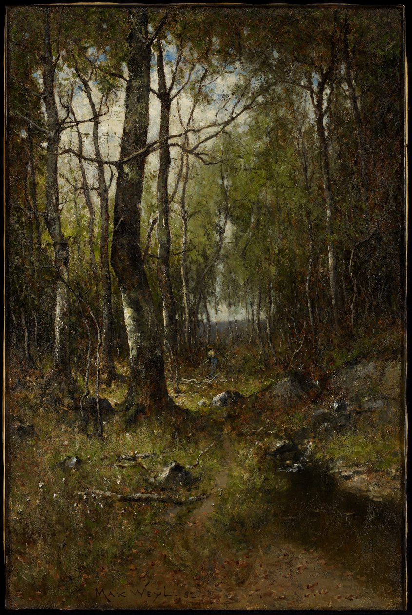 Temple Woods, 1882 - Max Weyl