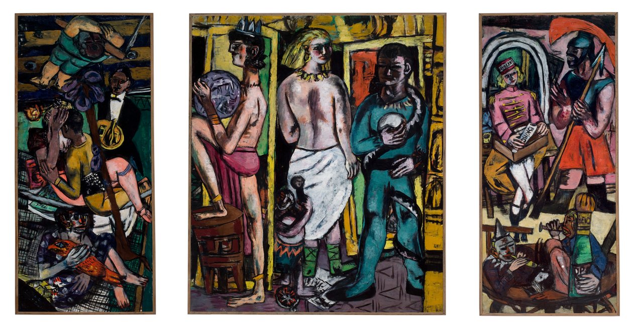 Acrobates - Max Beckmann