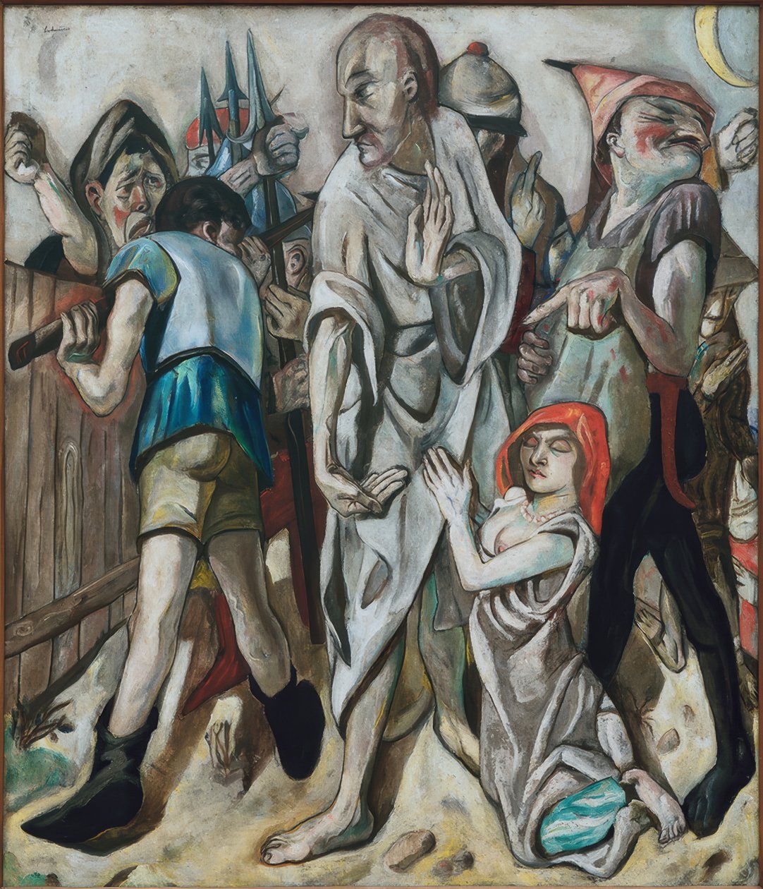 Christ et la femme adultère - Max Beckmann
