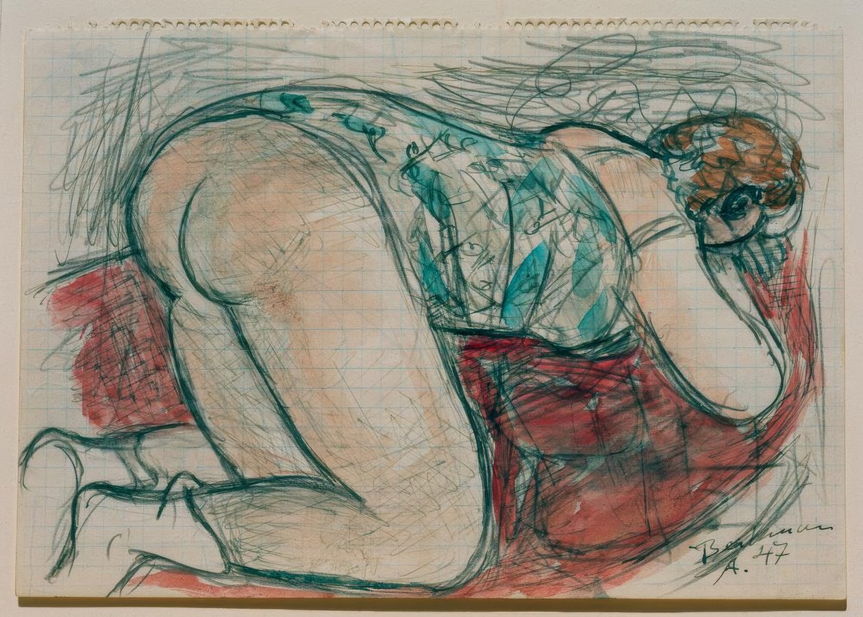 Demi-nu - Max Beckmann
