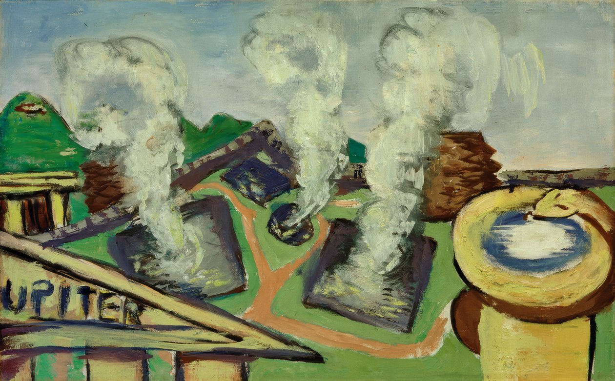 Sources chaudes à Abano - Max Beckmann