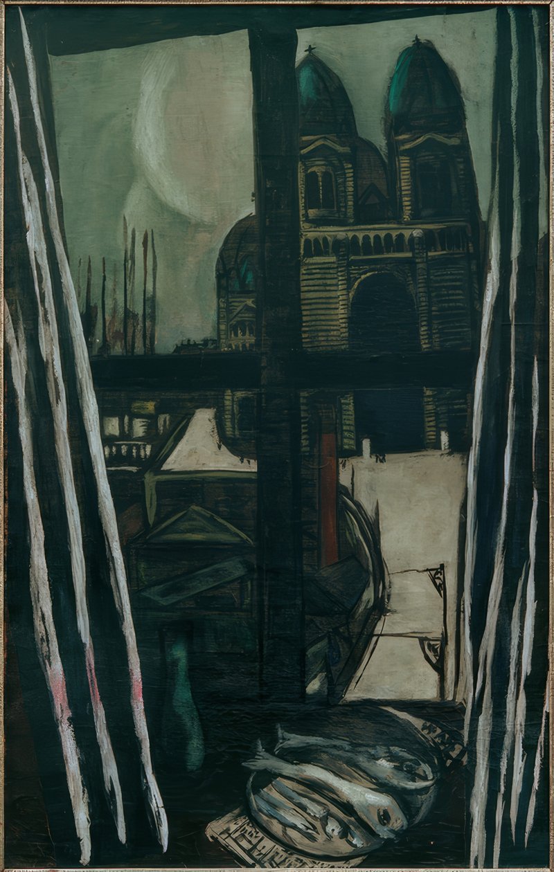 Église à Marseille - Max Beckmann