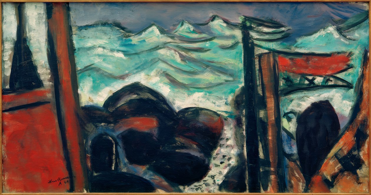 Petite Mer Orageuse - Max Beckmann