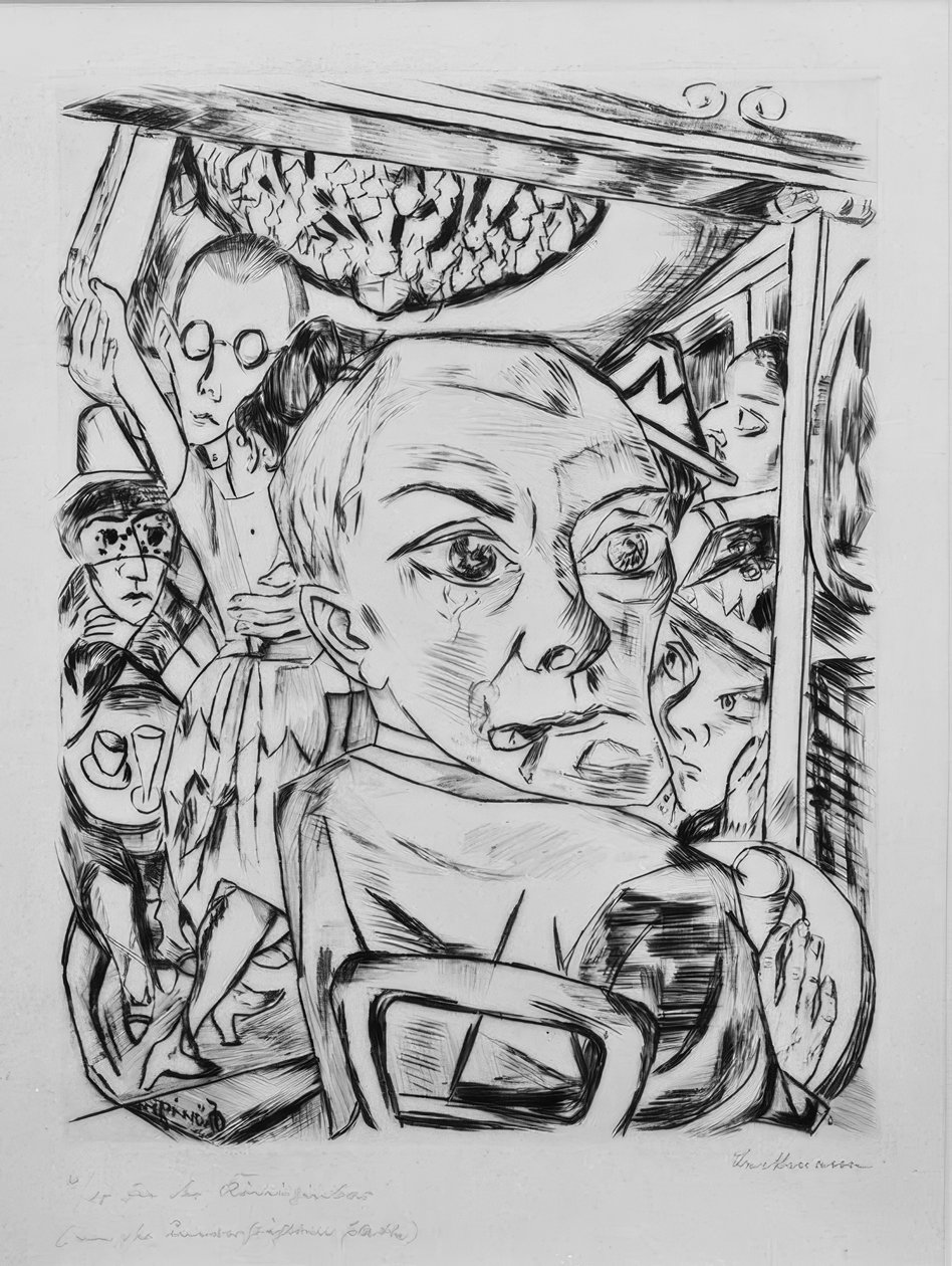 Bar de la Reine - Max Beckmann
